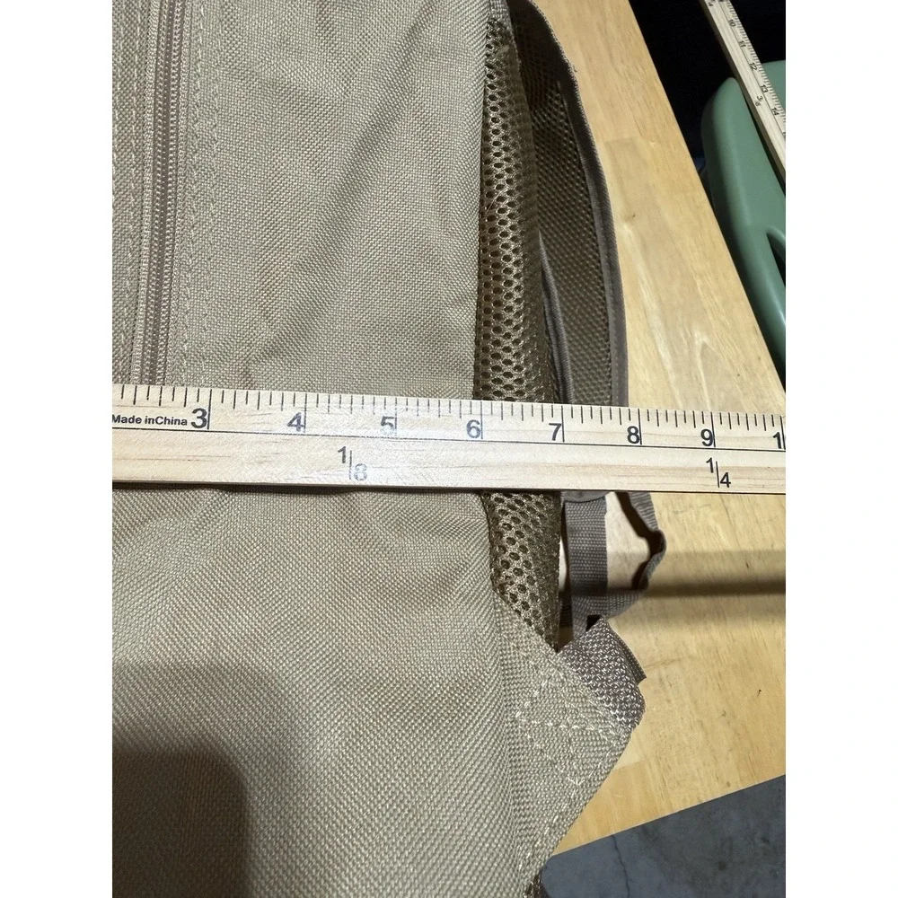 NRA Tactical Backpack Tan Khaki Range Hunting Daypack MOLLE Style 15